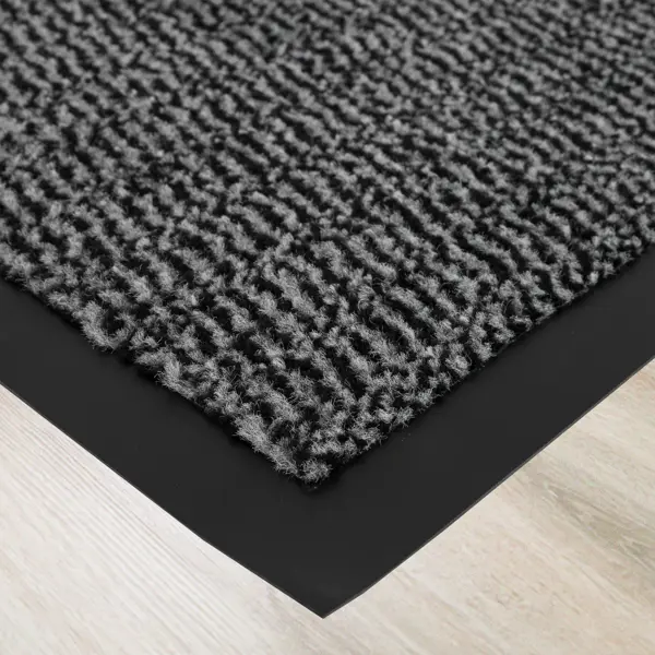 Коврик Step 90x120 см полипропилен цвет серый