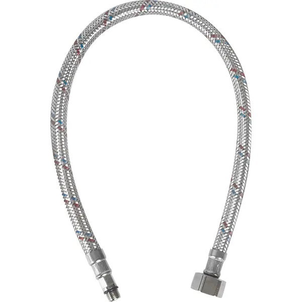 Гибкая подводка для воды Aquabeam 1/2 М10x18 50 см наружная-внутренняя резьба
