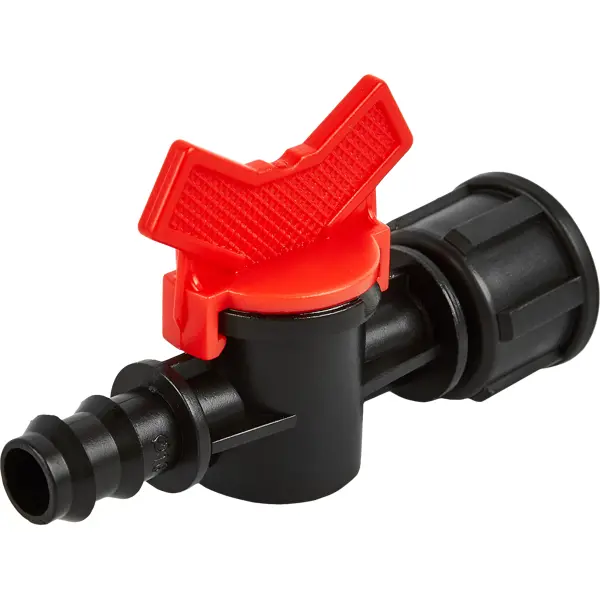 Кран для ПНД трубки BOUTTE, 1/2"x16 мм