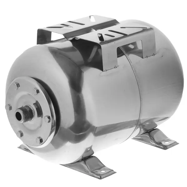 Гидроаккумулятор горизонтальный 24 л Oasis GH-24NS 1" серебристый