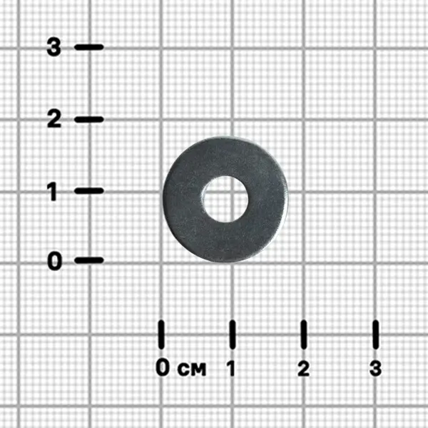 Шайба кузовная DIN 9021 6 мм на вес