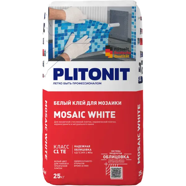 Клей для плитки Plitonit Mosaik 25 кг