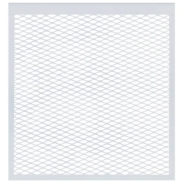 Экран на батарею шестисекционный металл 570x610x145 мм