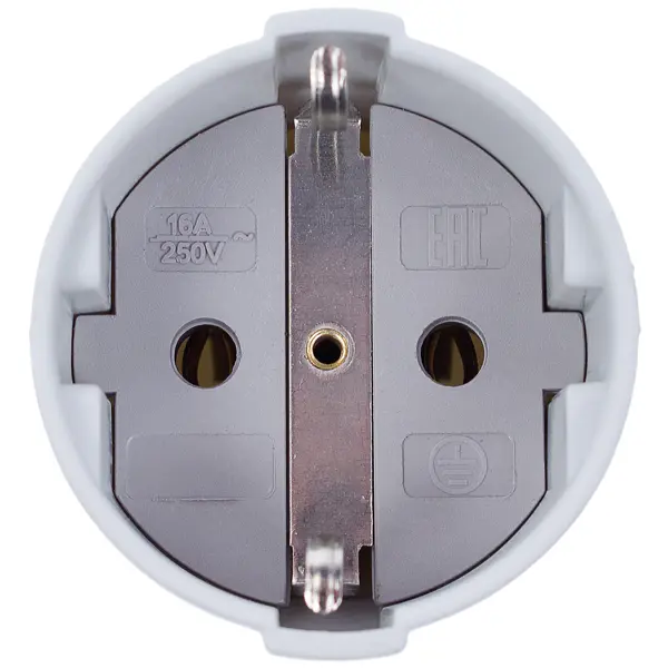 Удлинитель-шнур 1 розетка с заземлением 3x1.5 мм 7 м цвет белый