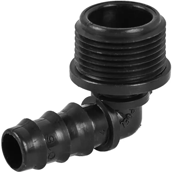Угол для ПНД трубки BOUTTE, 3/4"x16 мм, 2 шт.