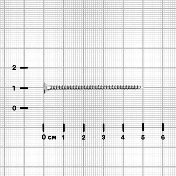 Саморезы универсальные Standers оцинкованные 3x50 на вес