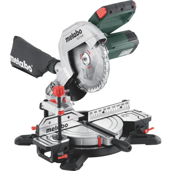 Пила торцовочная сетевая Metabo KS216M, 1350 Вт, 216 мм