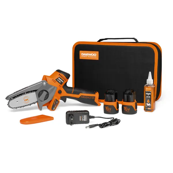 Пила аккумуляторная Daewoo DACS 416Li SET 16 В 10 см
