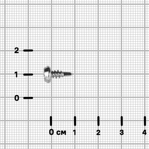 Саморезы по металлу Standers со сверлом оцинкованные 3.5x9.5 100 шт.