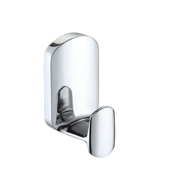 Крючок Swensa Slick SWR-5600-01, самоклеящийся, металл, цвет хром