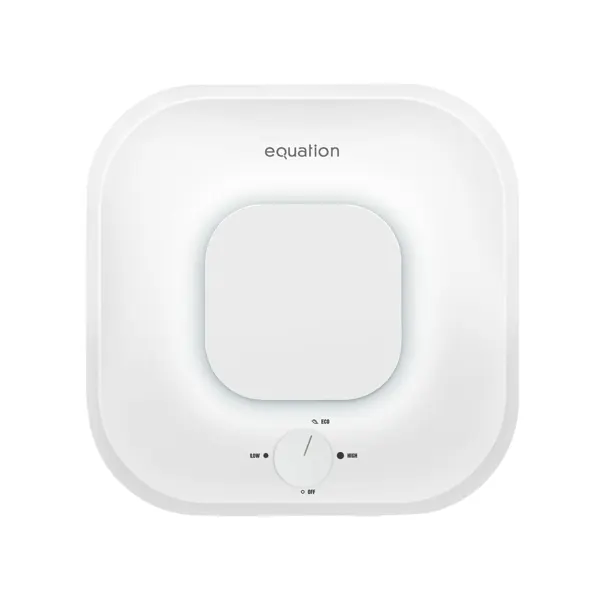 Накопительный водонагреватель электрический 10 л Equation EQ 10 O 2 кВт эмалированная сталь мокрый ТЭН