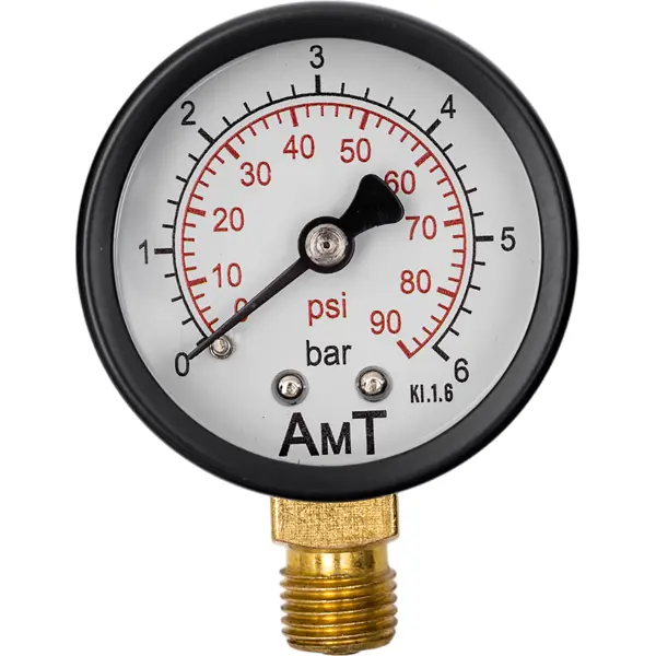 Манометр радиальный 0.6 Мпа 1/4" 70 мм