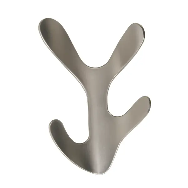 Крючок мебельный Ajax MB-LM/K-005 цвет матовый никель