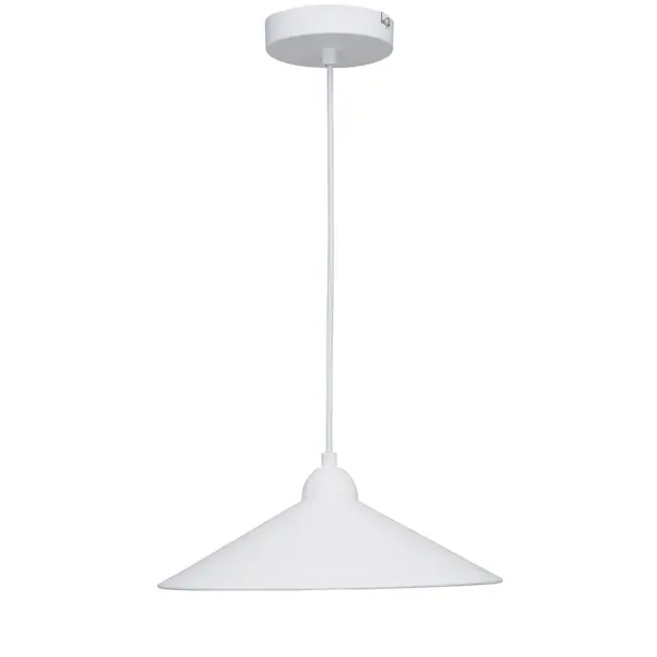Светильник подвесной Braga 1 лампа цвет белый матовый