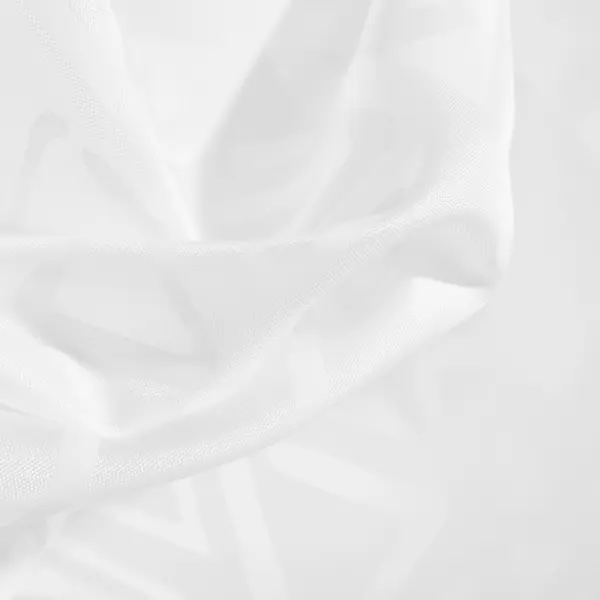 Штора для ванной Wess Nomadic 180x200 см полиэстер цвет белый