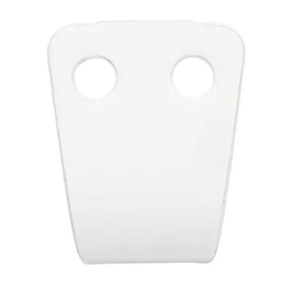 Вешалка настенная №1 1 крючок цвет белый