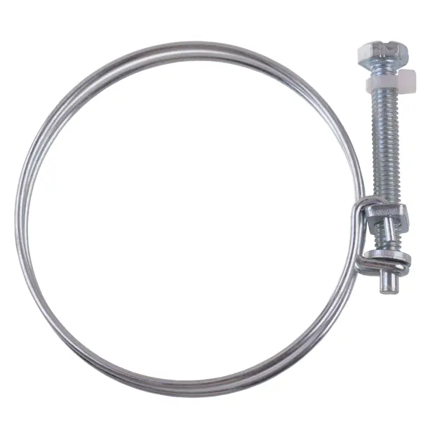 Хомут проволочный оцинкованный 47-52 мм 2 шт
