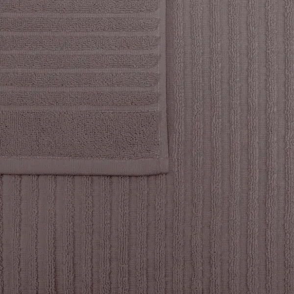 Полотенце-коврик махровый Bravo Enna Fossil3 50x80 см цвет серо-коричневый