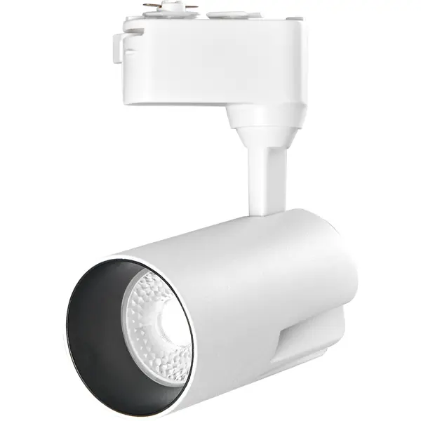 Трековый светильник спот светодиодный Wolta WTL-25W/01W 25 Вт 11 м² цвет белый