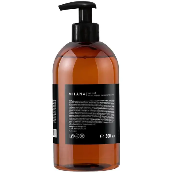 Жидкое мыло парфюмированное Grass Milana Oud Rood 0.3 л