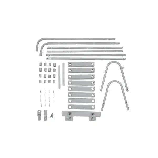 Лестница для бассейна Bestway сталь/полипропилен серый до 122 см