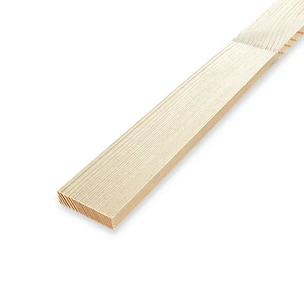 Декоративный брусок сращенный 9x39x2200 мм хвоя сорт Экстра прямой