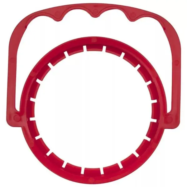 Ручка для банок ø8.2 см пластик красный
