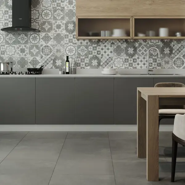 Керамогранит Estima Art AR01 40.5x40.5 см 1.804 м² неполированный цвет серый