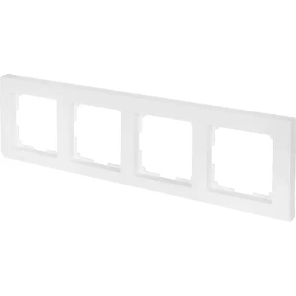 Рамка для розеток и выключателей Legrand Etika 1 пост цвет алюминий