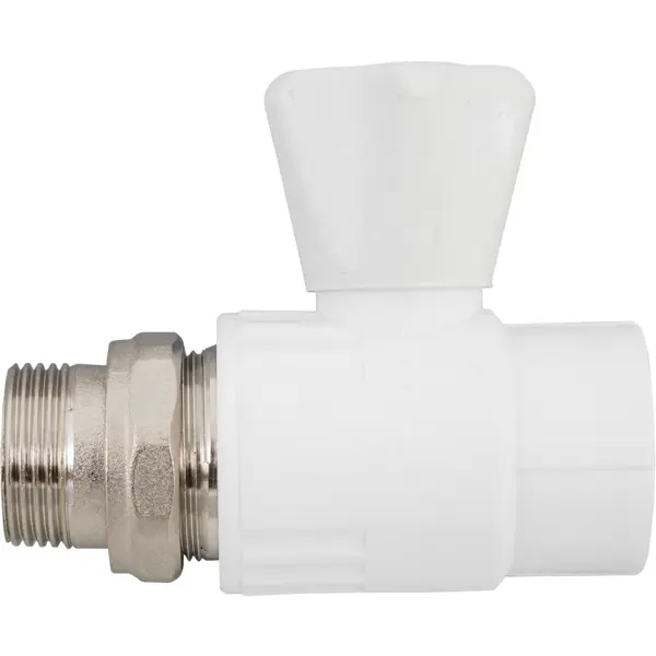 Кран для радиатора прямой Valfex 25x3/4" полипропилен