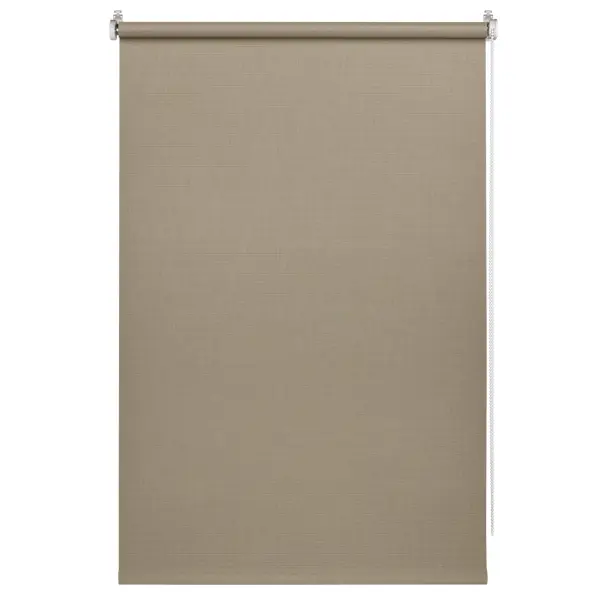 Штора рулонная Inspire Screen 80x190 см цвет серо-бежевый