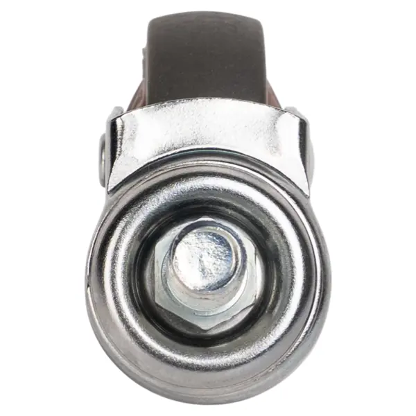 Колесо поворотное без тормоза 30 мм до 20 кг с резьбой М8 цвет серый