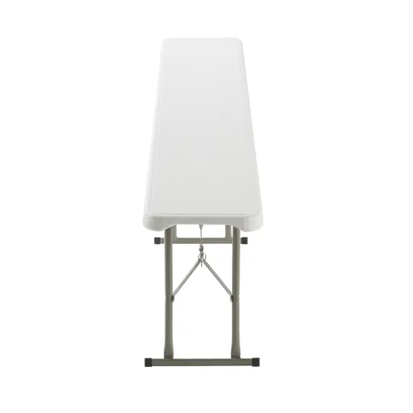 Скамья складная 183x43x28 см сталь/пластик