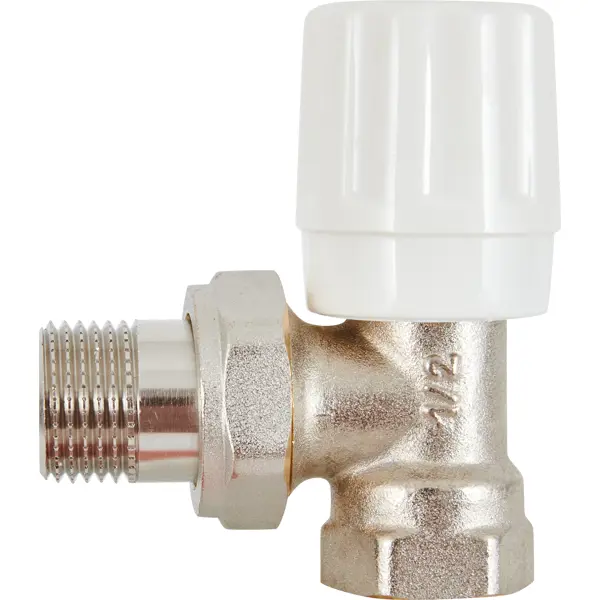 Вентиль для радиатора угловой Спец 1/2" латунь