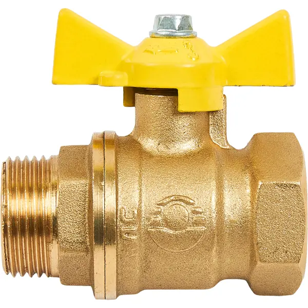 Кран шаровой для газа 3/4" внутренняя-наружная резьба