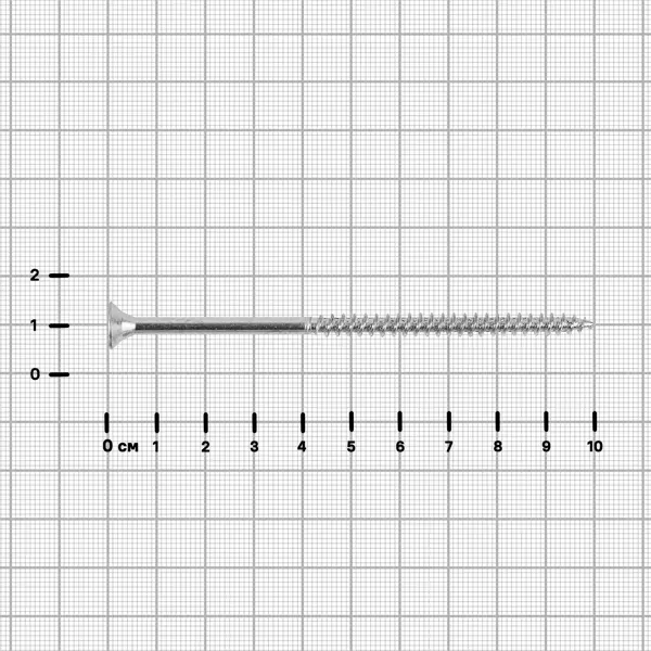 Саморезы универсальные Standers оцинкованные 5x100 30 шт.