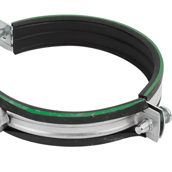 Хомут для труб Mayer 3 1/2" ø99-102 мм со шпилькой 10x100 и дюбелем гайка М10