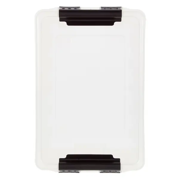 Контейнер Rox Box 34x23x16 см 8 л пластик с крышкой цвет прозрачный
