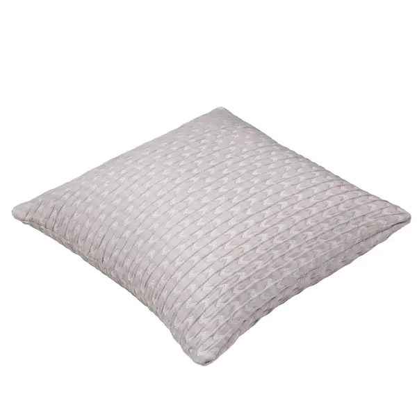 Подушка Мона 50x50 см цвет бежевый