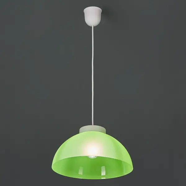 Подвесной светильник Rosanna 1xE27x60 Вт 28 см пластик цвет зелёный