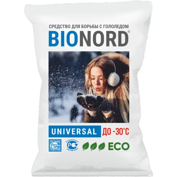 Антигололедный реагент Bionord Universal 23 кг