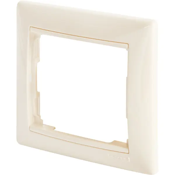 Рамка для розеток и выключателей Legrand Valena 1 пост цвет слоновая кость