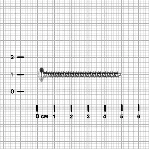 Саморезы универсальные полусферические острые оцинкованные 5x50 на вес