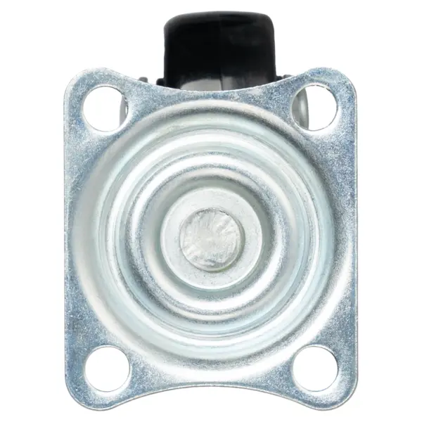 Мебельный ролик поворотный без тормоза 25 мм до 12 кг цвет черный