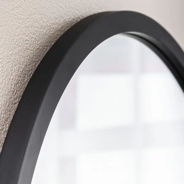 Зеркало декоративное Inspire Nodal круглое D52 цвет черный
