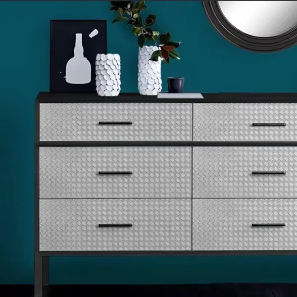 Пленка самоклеящаяся Защитная 0.45x2 м цвет серебристый 120 мкр