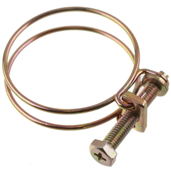 Хомут проволочный оцинкованный 43-48 мм 2 шт