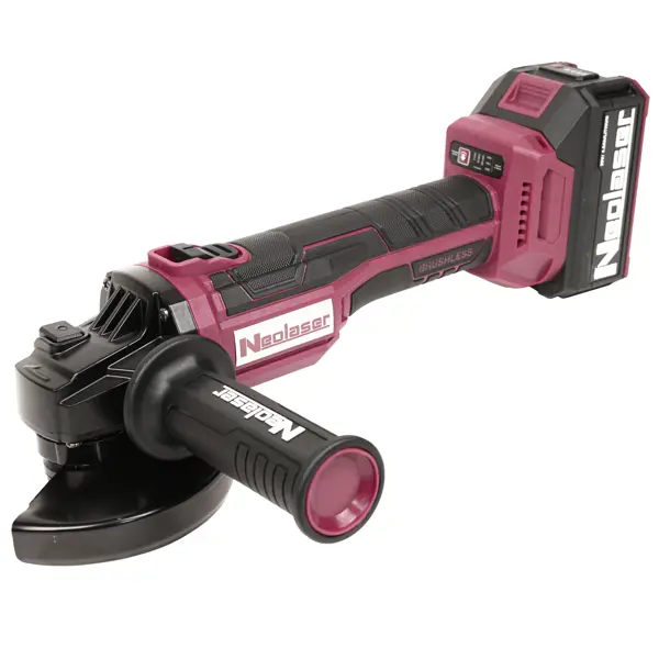 УШМ аккумуляторная Neolaser NAG125ACCUM2, 20 В Li-ion 2x4 Ач, 125 мм