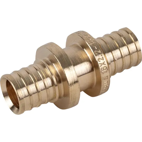 Соединитель Pro Aqua 16x16 мм латунь AX11016