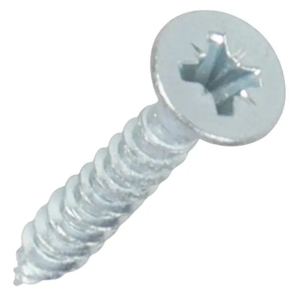 Саморезы универсальные DILWIS потайные острые оцинкованные 3x20 мм 100 шт.